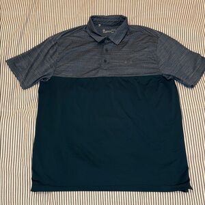 Under Armour Two-Tone Polo Shirt in Green